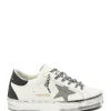 online boutique GOLDEN GOOSE Baskets Hi Star Cuir Blanc Noir 16