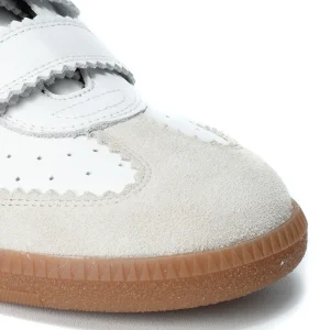 ISABEL MARANT Baskets Beth Cuir Blanc Large choix en ligne 11