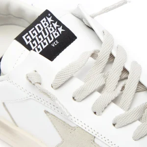 Les achats en ligne GOLDEN GOOSE Baskets Homme Stardan Cuir Blanc Noir 16