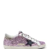 excellent qulity GOLDEN GOOSE Baskets Superstar Cuir Glitter Violet 28