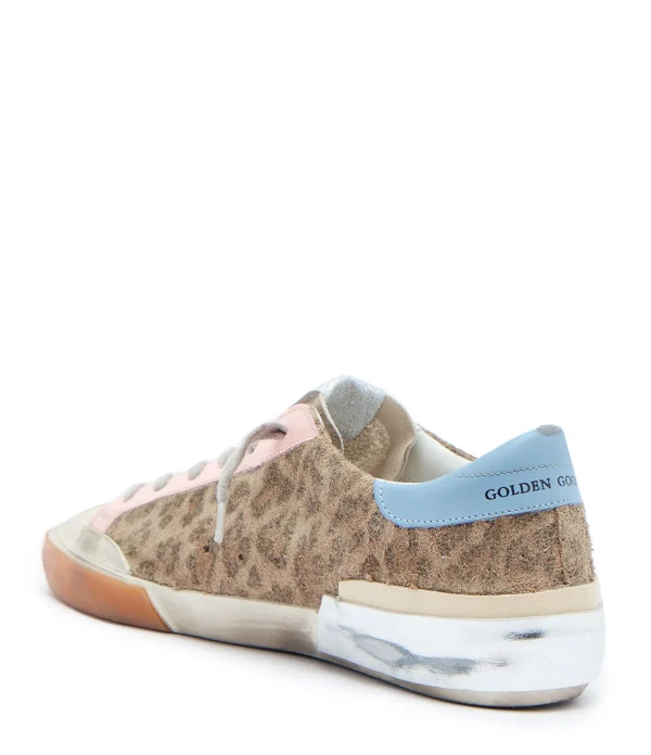 GOLDEN GOOSE Baskets Superstar Cuir Léopard france en ligne 4