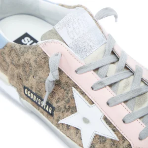 GOLDEN GOOSE Baskets Superstar Cuir Léopard france en ligne 15