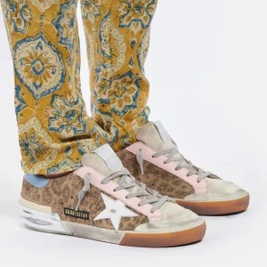 GOLDEN GOOSE Baskets Superstar Cuir Léopard france en ligne 17