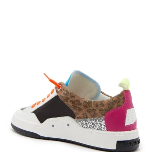 GOLDEN GOOSE Baskets Yeah Cuir Suédé Léopard Multicolore boutique 16