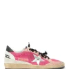 GOLDEN GOOSE Baskets Ball Star Cuir Rose en france 17