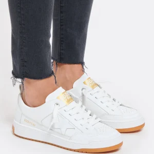 GOLDEN GOOSE Baskets Yeah Cuir Blanc styles dernier cri 13