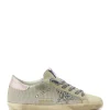 GOLDEN GOOSE Baskets Superstar Maille Crème Glitter comparez les prix 19