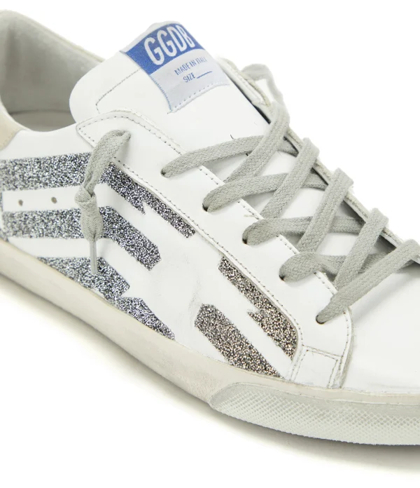 offre spéciale GOLDEN GOOSE Baskets Superstar Rayures Léopard 5