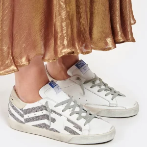 offre spéciale GOLDEN GOOSE Baskets Superstar Rayures Léopard 17