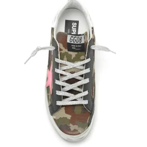 GOLDEN GOOSE Baskets Superstar Cuir Militaire Meilleur Prix Garanti 11