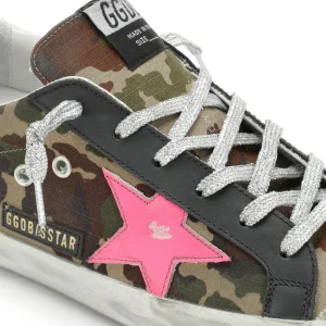 GOLDEN GOOSE Baskets Superstar Cuir Militaire Meilleur Prix Garanti 15