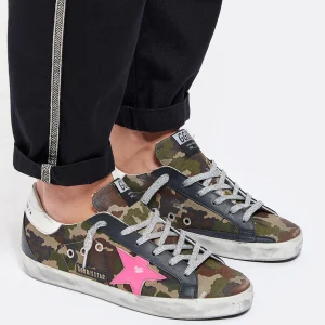 GOLDEN GOOSE Baskets Superstar Cuir Militaire Meilleur Prix Garanti 17