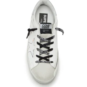 REMISE GOLDEN GOOSE Baskets Superstar Cuir Blanc Argenté 13