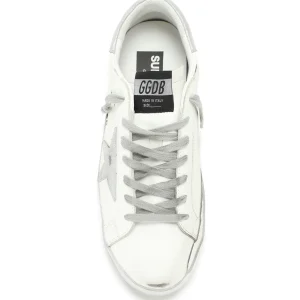 GOLDEN GOOSE Baskets Superstar Cuir Laminé Blanc solde en ligne 11