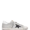 GOLDEN GOOSE Baskets Superstar Maille Argenté magasin 20