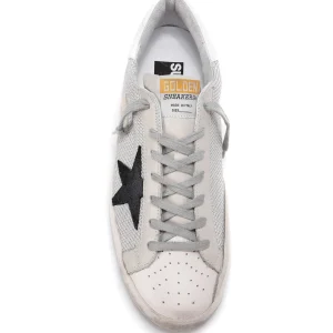 GOLDEN GOOSE Baskets Superstar Maille Argenté magasin 15