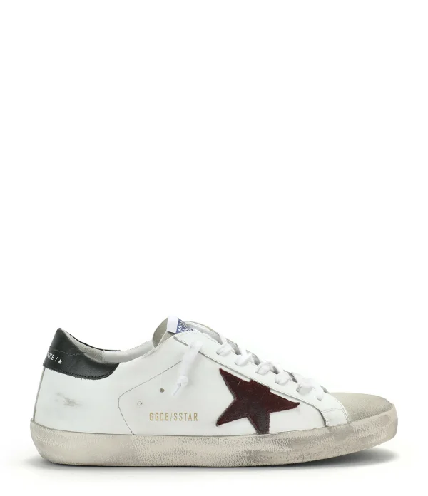 mode pas cher GOLDEN GOOSE Baskets Homme Superstar Cuir Suédé Ice Army 1