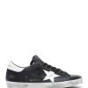 qualité d’originales GOLDEN GOOSE Baskets Superstar Cuir Noir Blanc 23