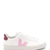 VEJA Baskets Campo Chromefree Blanc Rose Guimauve en promotion 20