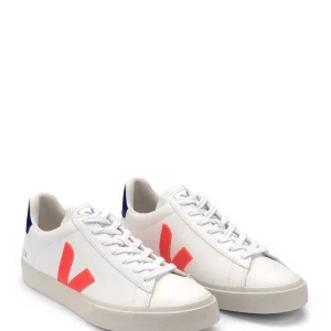 excellent qulity VEJA Baskets Campo Chromefree Blanc Orange Fluo 10