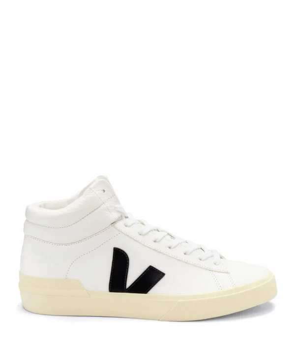 prix abordable VEJA Baskets Minotaur Chromefree Cuir Blanc Noir 1