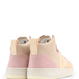 grand choix VEJA Baskets V-15 Suédé Multicolore Peach 12