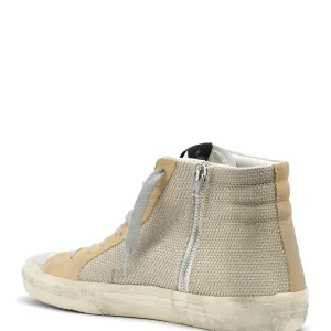 offre spéciale GOLDEN GOOSE Baskets Homme Slide Cuir Beige Rouge 10