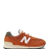 NEW BALANCE Baskets 574 Orange excellents soldes 16