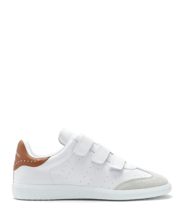 ISABEL MARANT Baskets Beth Cuir Naturel fashioniable 1