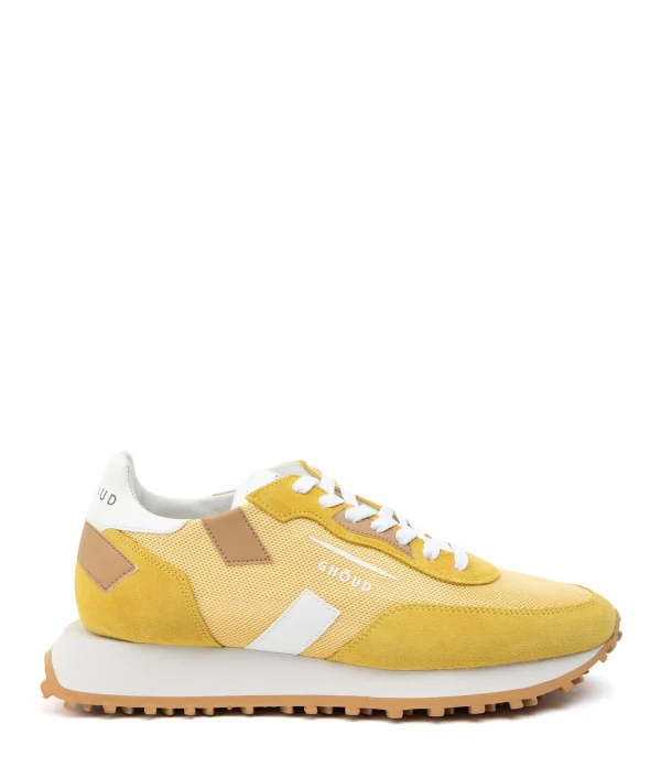 Meilleur Prix Garanti GHOUD VENICE Baskets Rush One Low Mesh Jaune Beige, Collaboration Ghoud X Lesyanebo 1