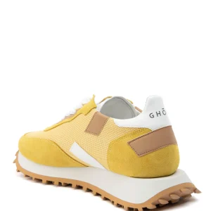 Meilleur Prix Garanti GHOUD VENICE Baskets Rush One Low Mesh Jaune Beige, Collaboration Ghoud X Lesyanebo 12