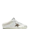 GOLDEN GOOSE Baskets Superstar Sabot Cuir Blanc Léopard prix pas cher 16