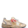 aux meilleurs prix GOLDEN GOOSE Baskets Homme Running Dad Cuir Rouge Doré 19