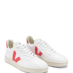 Top ventes VEJA Baskets V-10 CWL White Rose Fluo 9