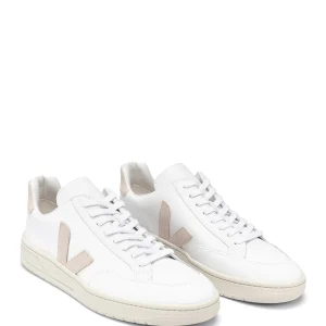 Distributeur Officiel VEJA Baskets V-12 Cuir Extra White Sable 9