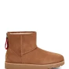 UGG Bottines Classic Mini Logo Zip Chestnut magasin 23