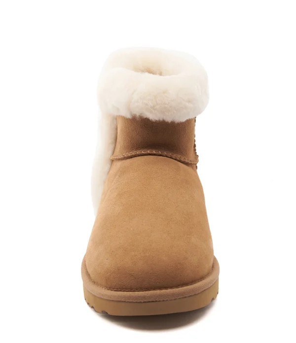 grossiste en ligne UGG Boots Classic Ultra Mini Heritage Fluff Chestnut 3