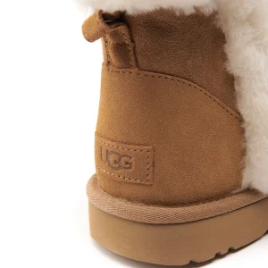 grossiste en ligne UGG Boots Classic Ultra Mini Heritage Fluff Chestnut 17