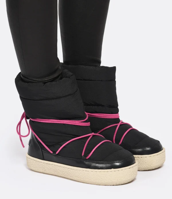 Retour Gratuit ISABEL MARANT Bottines Zimlee Noir Délavé 6