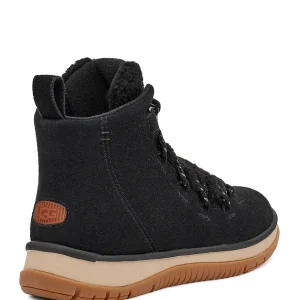 qualité d’originales UGG Bottines Lakesider Heritage Cuir Suédé Noir 14