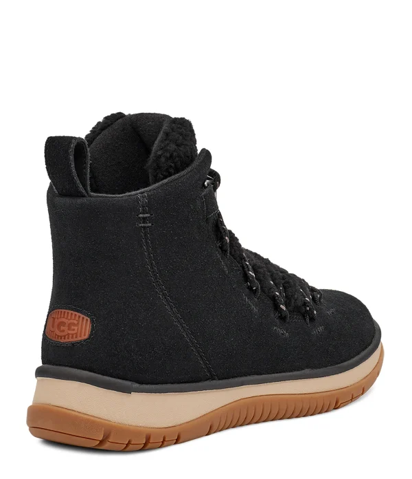 qualité d’originales UGG Bottines Lakesider Heritage Cuir Suédé Noir 5