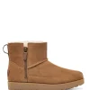 online boutique UGG Bottines Classic Zip Mini Chestnut 28