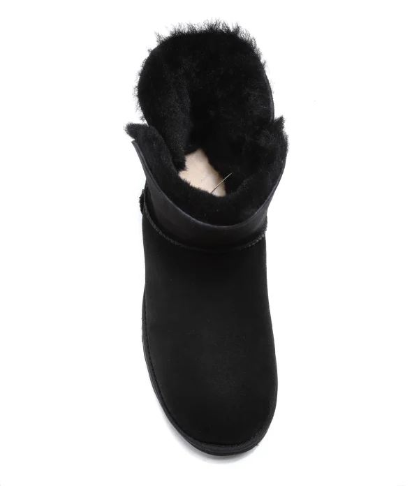 UGG Bottines Classic Cuff Mini Noir Satisfait ou Remboursé 3