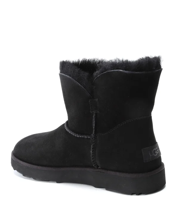 UGG Bottines Classic Cuff Mini Noir Satisfait ou Remboursé 4