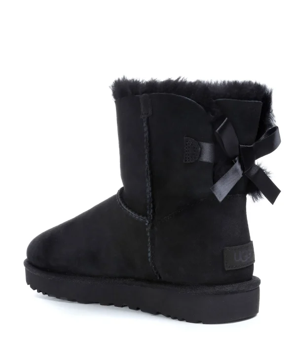 acheter UGG Bottines Mini Bailey Bow II Noir 3