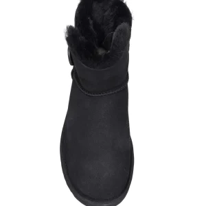 UGG Boots Mini Bailey Button Noir REMISE 9