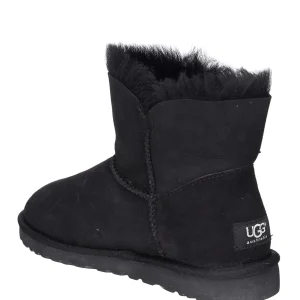 UGG Boots Mini Bailey Button Noir REMISE 11