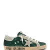 meilleure qualité GOLDEN GOOSE Baskets Superstar Cuir Glitter Vert, Exclusivité Lulli 38