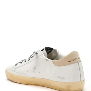 dernière tendance GOLDEN GOOSE Baskets Superstar Cuir Blanc Rose Fluo 18