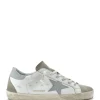 meilleur cadeau GOLDEN GOOSE Baskets Superstar Cuir Blanc Gris 25